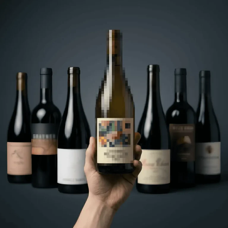 A technical SEO audit of Central Wines by Maciek Klimowicz | The Wine Line illustrated by a hand holding a blurred bottle of wine